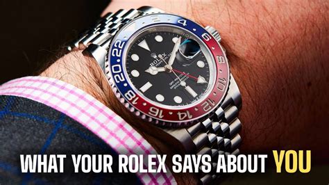what a rolex says about you